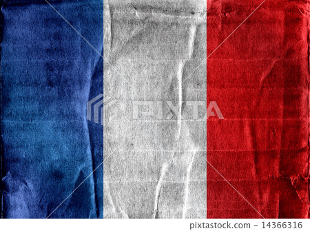 图库插图: france flag idea design