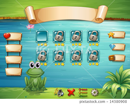 图库插图: computer game
