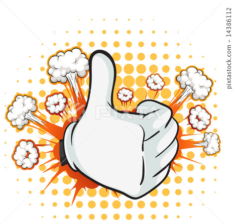 插图素材: thumb up.
