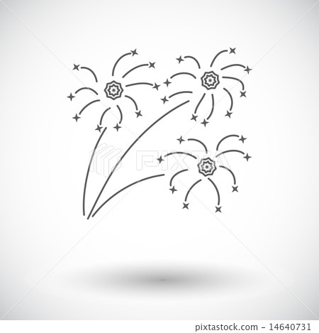 插图素材: firework