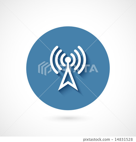 插图素材: wi-fi icon isolated