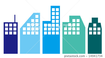 图库插图 公寓 建筑 矢量图