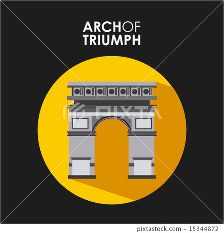 插图素材: arch of triumph