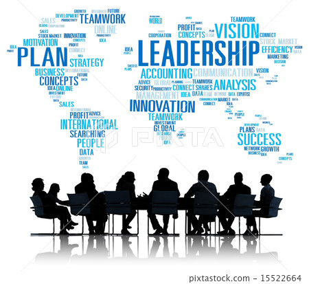 图库照片: leadership boss management coach chief global concept