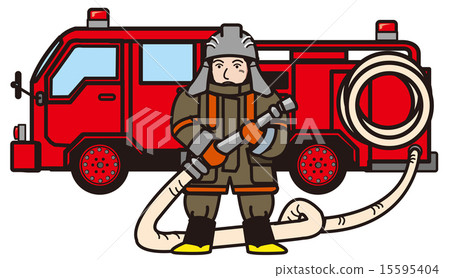 消防车灭火动画图片_消防车灭火图片