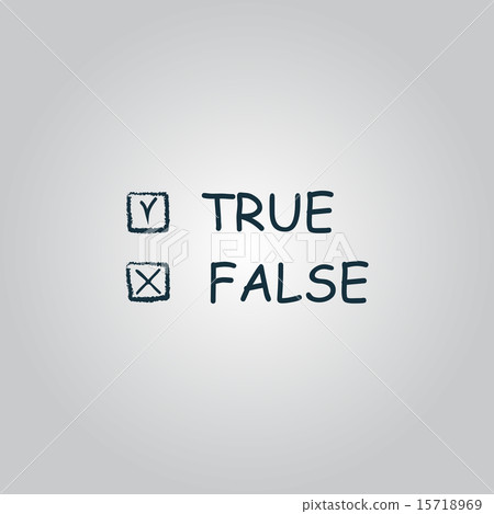 图库插图: true and false icon