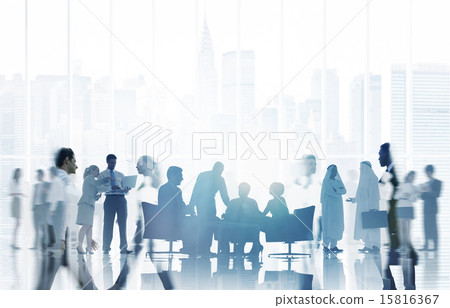 图库照片: business people communication corporate team concept