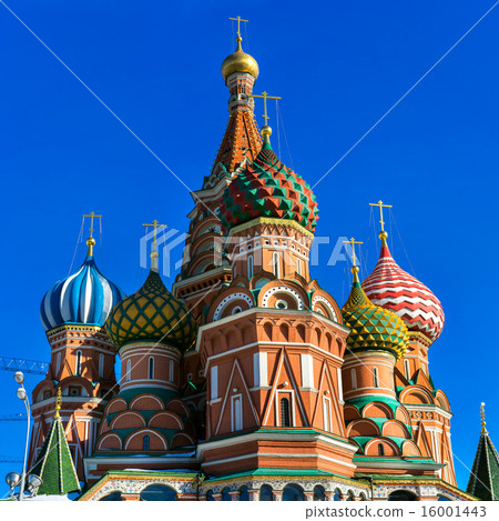 图库照片: st basil cathedral, moscow, russia