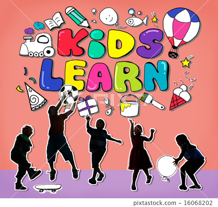 图库照片 kids learn education creativity children ideas concept