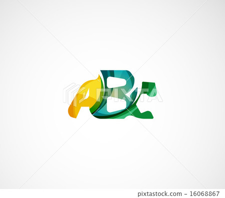 图库插图: abc company logo. vector illustration.