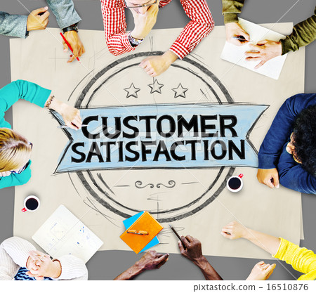 图库照片 customer satisfaction support service quality concept