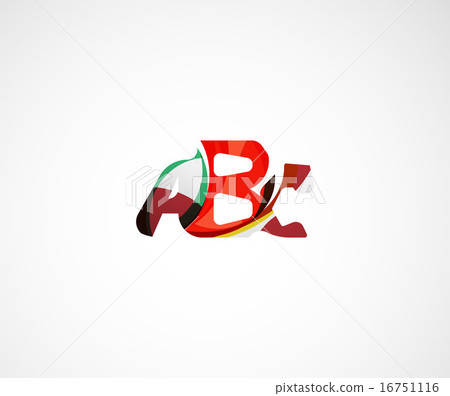 图库插图: abc company logo. vector illustration.