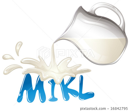 插图素材: fresh milk