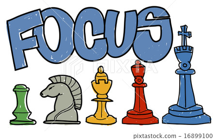 插图素材: focus focal concentration attention concept