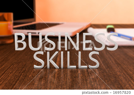 插图素材: business skills