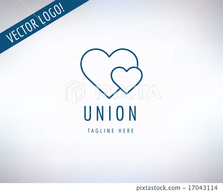 插图素材: heart icon vector icon.
