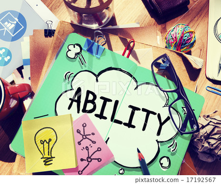 图库照片: ability skill expertise performance experience concept