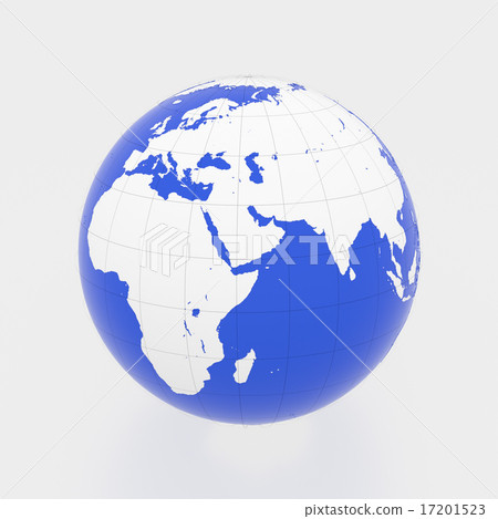 插图素材: 地球的插图(欧洲,非洲,欧亚大陆)