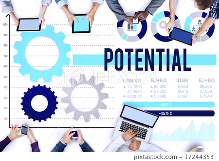 图库照片: potential ability skill talent development possibility