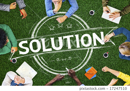 图库照片: solution problem solving organization management