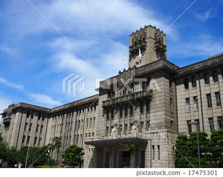 图库照片 京都市政厅