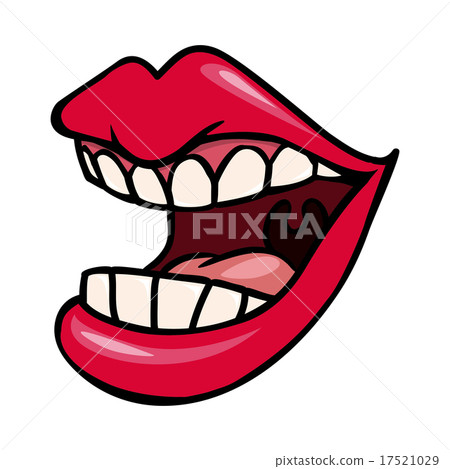 插图素材: mouth design
