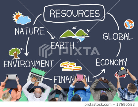 图库照片: natural resources environment economy finance concept