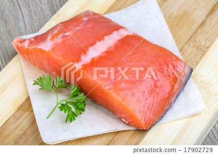 图库照片: salmon fillet