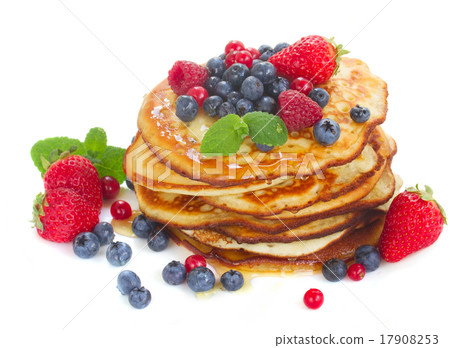 图库照片: pancakes