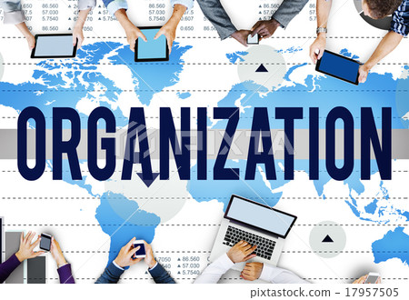 图库照片: organization company group corporate diverse concept