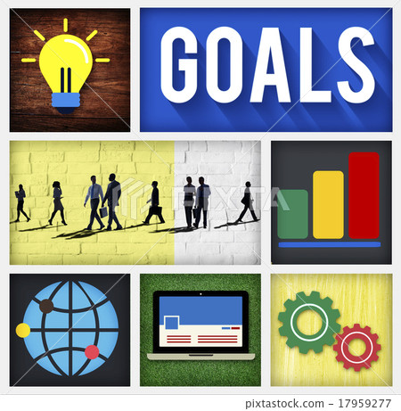 图库照片: goals target mission success inspiration concept