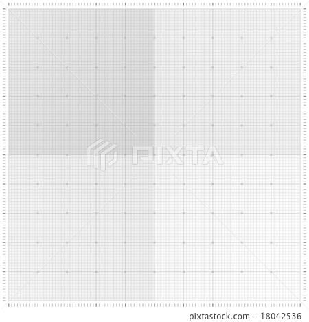 Graph Grid Paper Vector Illustration Stock Illustration 18042536