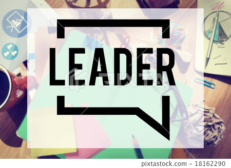图库照片: leader leadership lead manager management concept