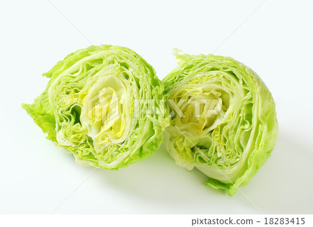 图库照片: iceberg lettuce