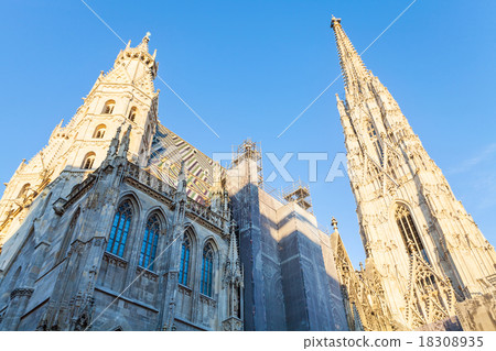 towers of st. stephen's cathedral, vienna