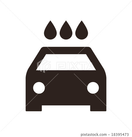 插图素材: car wash icon