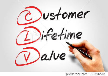 图库照片 customer lifetime value