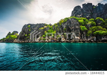 图库照片 tropical island koh tao thailand