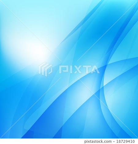 Abstract Background Light Blue Curve And Wave Stock Illustration