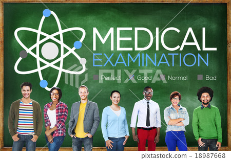 图库照片: medical examination check up diagnosis wellness