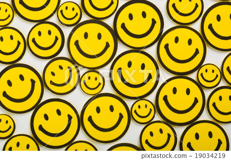 图库照片: yellow smileys