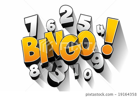 图库插图 creative abstract bingo jackpot symbol vector