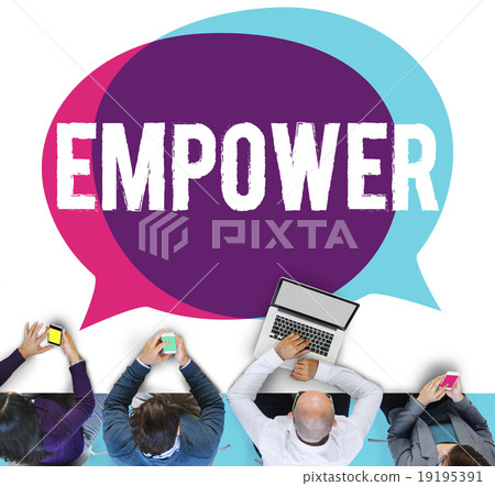 图库照片 empower authority permission empowerment enhance