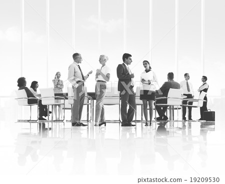 图库照片: business people meeting discussion corporate team