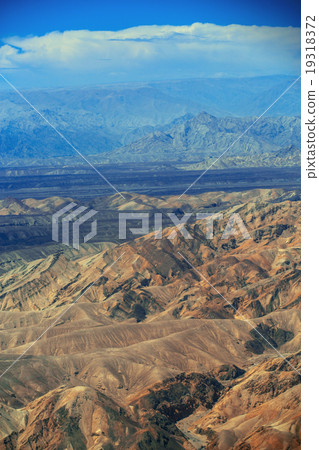 图库照片: andes in the nazca desert