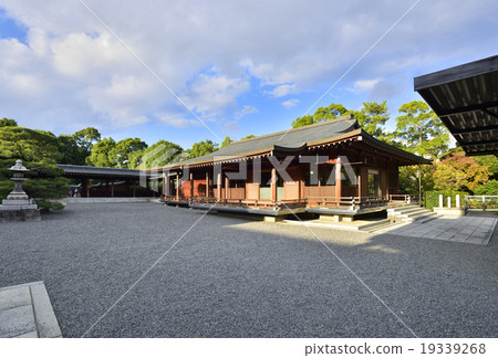 图库照片 城南宫 神乐堂(晋国神社 平安时代