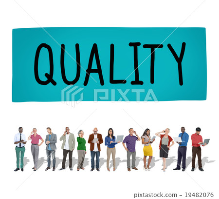 图库照片 quality guarantee value grade satisfaction concept