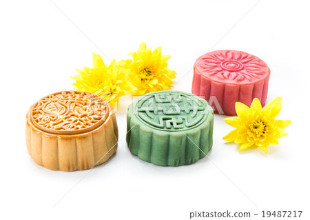 图库照片: chinese moon cake