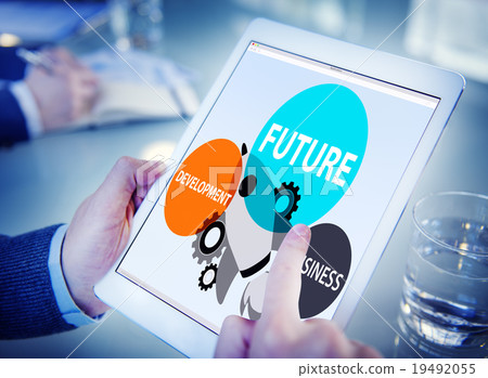 图库照片: future development goal aspiration futuristic concept