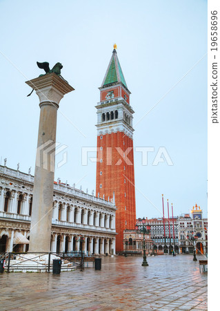 图库照片: san marco square in venice, italy